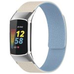 xDfind Litchi Texture Magnetic Silicone Watch Band, For Fitbit Charge 5 / Charge 6, For Fitbit Versa 4/Versa3/Sense2/Sense, For Fitbit Luxe / Special Edition, For Fitbit Inspire 2 / Ace 3
