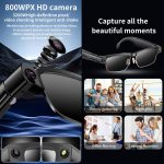 L802 Smart Glasses with 8MP HD Camera Video Recording WiFi Transmission Al Smart Voice Assistant Smart Wearable Headset – Bild 3