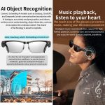 L802 Smart Glasses with 8MP HD Camera Video Recording WiFi Transmission Al Smart Voice Assistant Smart Wearable Headset – Bild 6