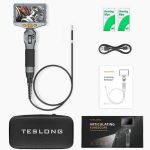 TESLONG TD500 5 Inch HD Large Screen Dual Steering Endoscope 1.55m Length, 6.5mm Single Lens, 6.5mm Dual Lens, 3.9mm Single Lens – Bild 2
