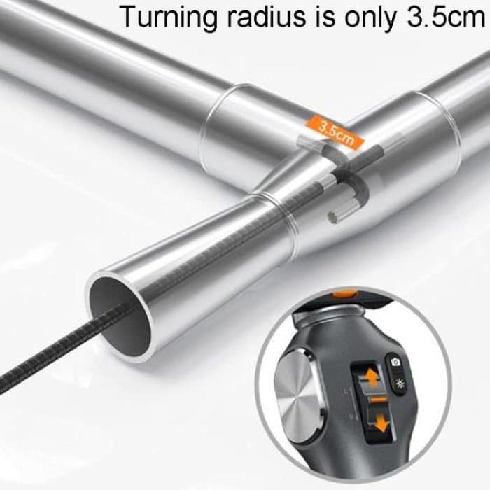 TESLONG TD500 5 Inch HD Large Screen Dual Steering Endoscope 1.55m Length, 6.5mm Single Lens, 6.5mm Dual Lens, 3.9mm Single Lens – Bild 3