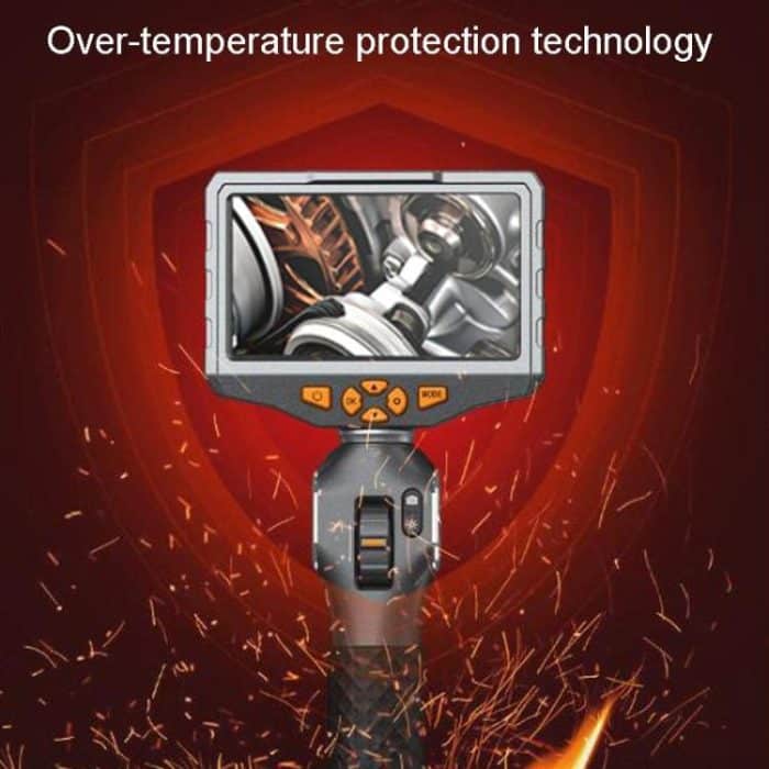 TESLONG TD500 5 Inch HD Large Screen Dual Steering Endoscope 1.55m Length, 6.5mm Single Lens, 6.5mm Dual Lens, 3.9mm Single Lens – Bild 8