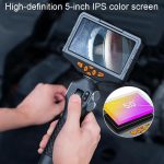 TESLONG TD500 5 Inch HD Large Screen Dual Steering Endoscope 1.55m Length, 6.5mm Single Lens, 6.5mm Dual Lens, 3.9mm Single Lens – Bild 10