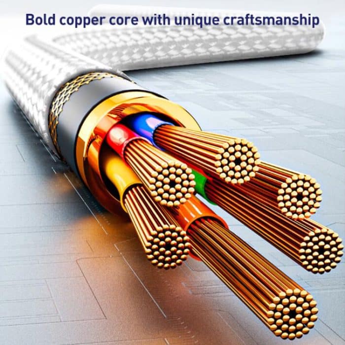 ZGA CB10 60W USB/Type-C to 8 Pin/Type-C 4 in 1 Fast Charging Data Cable, Length: 1.2m – Bild 7