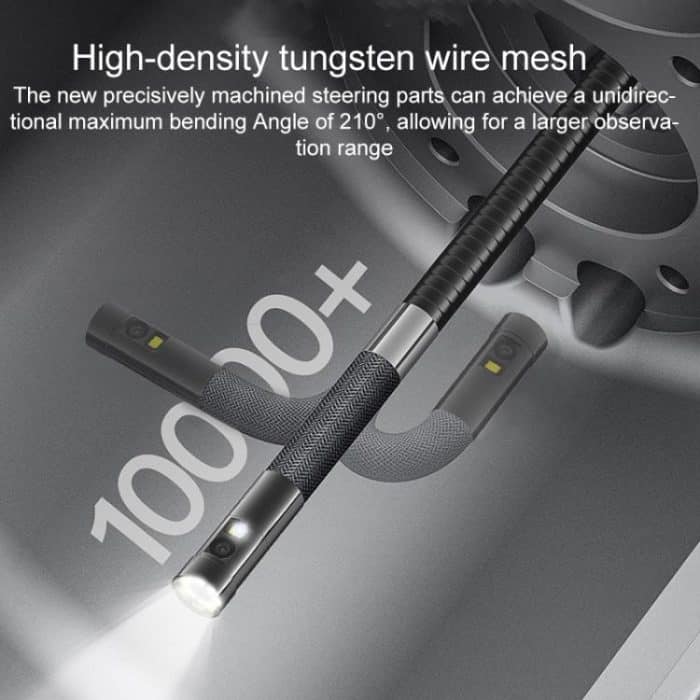 TESLONG TD450S 4.5 Inch Screen 210 Degree Bendable Industrial Endoscope 1.55m Length, 8.5mm Single Lens, 8.5mm Dual Lens – Bild 6