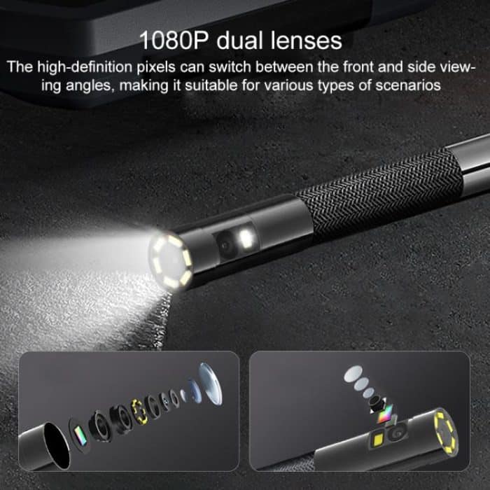 TESLONG TD450S 4.5 Inch Screen 210 Degree Bendable Industrial Endoscope 1.55m Length, 8.5mm Single Lens, 8.5mm Dual Lens – Bild 8