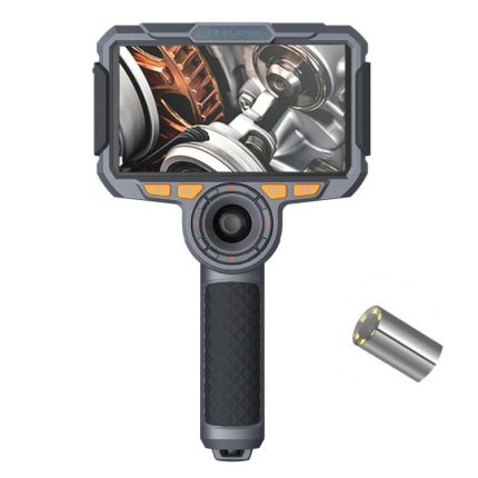 TESLONG TF600 6 Inch Screen 360 Degree Steering Industrial Endoscope 1.55m Length, 3.9mm Single Lens, 6.5mm Single Lens, 6.5mm Dual Lens