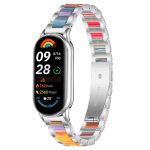xDfind Three Beads Metal Resin Watch Band, For Xiaomi Smart Band 10 / 9 / 8, For Xiaomi Smart Band 9 Pro/8 Pro/Redmi Watch 5/4, For Redmi Watch 3