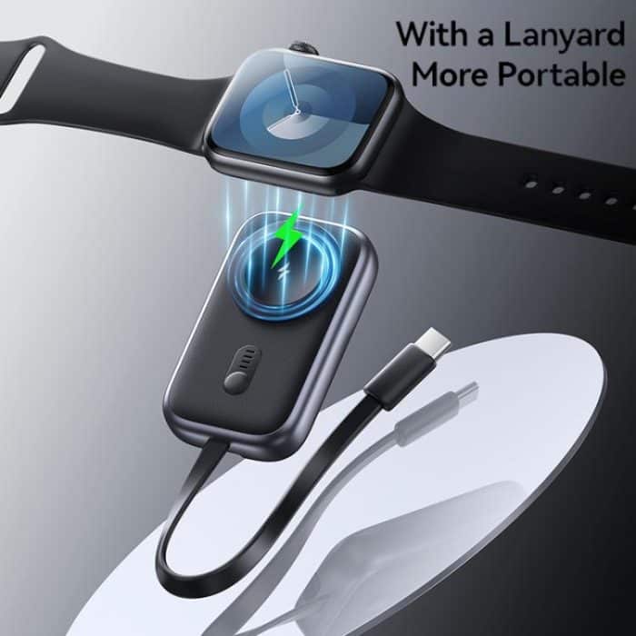For Apple Watch Series USAMS CD245 1200mAh Portable Watch Wireless Charger with Cable, CD245 – Bild 2