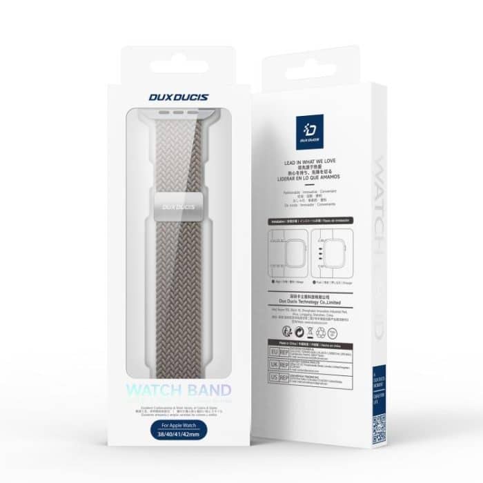 DUX DUCIS Mixture Ultra Series Magnetic Buckle Nylon Braided Strap, For Apple Watch 38 / 40 / 41 / S10 42mm – Bild 10