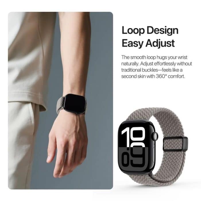 DUX DUCIS Mixture Ultra Series Magnetic Buckle Nylon Braided Strap, For Apple Watch 42 / 44 / 45 / 46 / 49mm – Bild 7