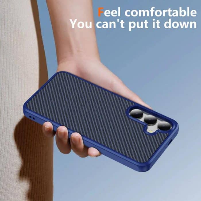 Carbon Fiber Texture Skin-feel MagSafe Phone Case, For Samsung Galaxy S25+ / S24+ 5G, For Samsung Galaxy S25 / S24 5G – Bild 7