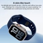 Shark Texture Holes Silicone Watch Band, For Apple Watch 46mm / 49mm / 45mm / 44mm – Bild 6