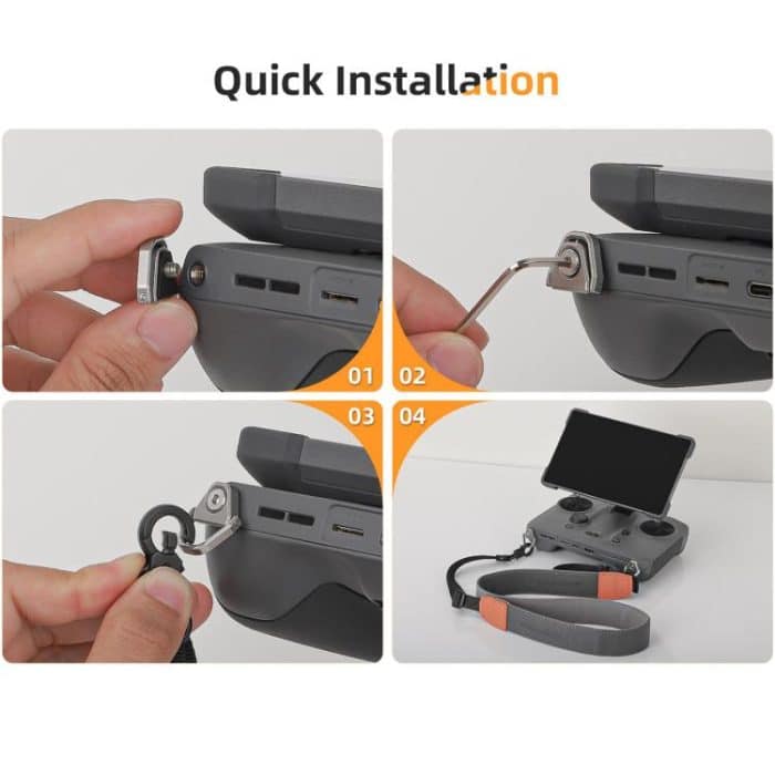 Sunnylife GS014 Multi-Purpose Lanyard with CNC Aluminum Buckle, For DJI RC 2 / 1 / Pro 2 / 1 – Bild 11