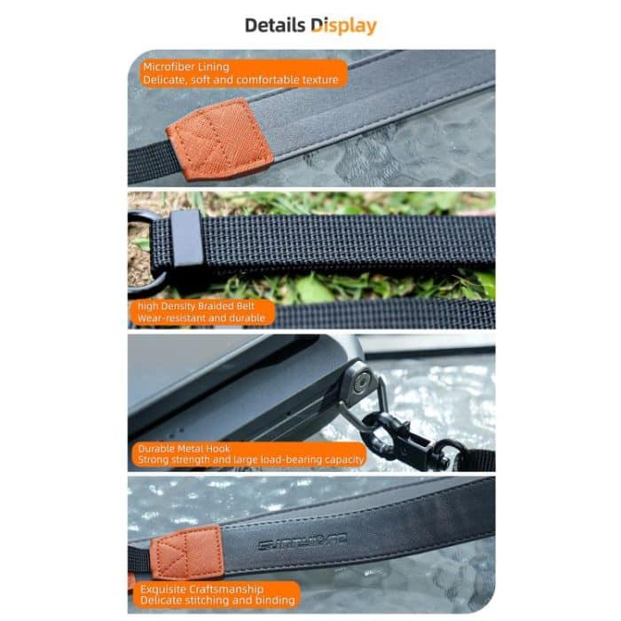 Sunnylife GS014 Multi-Purpose Lanyard with CNC Aluminum Buckle, For DJI RC 2 / 1 / Pro 2 / 1 – Bild 10