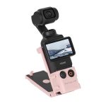 Sunnylife Magnetic Mount 1/4 Adapter Cold Shoe Tabletop Base Bracket Angles Adjustable Multi Expansion Mount, For DJI OSMO Pocket 3