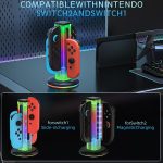 JYS NS2318 4 in 1 Game Controller Charging Dock with RGB Light, For Nintendo Switch 1 / 2, JYS-NS2318 – Bild 11