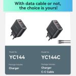 Yesido YC144 65W Three-port Fast Charger – Bild 14