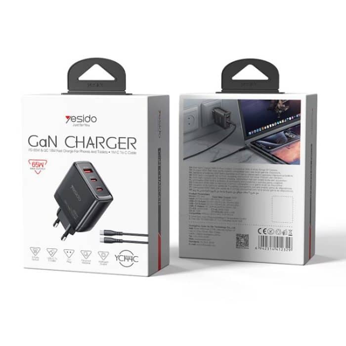 Yesido YC144 65W Three-port Fast Charger – Bild 15
