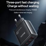 Yesido YC144 65W Three-port Fast Charger – Bild 3