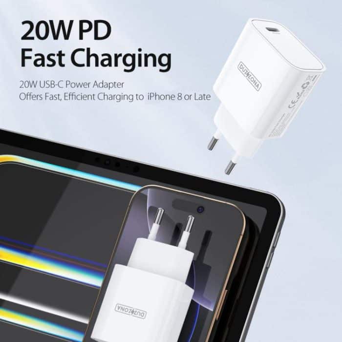 DUZZONA T11 PD20W Type-C / USB-C Fast Charger – Bild 3