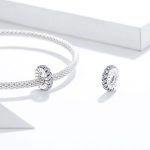 S925 Sterling Silber Shining Winter Zirkon Perlen DIY Armband Halskette Zubehör – Bild 6