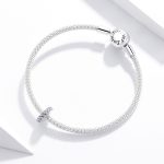 S925 Sterling Silber Shining Winter Zirkon Perlen DIY Armband Halskette Zubehör – Bild 7