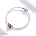 S925 Sterling Silber Golden Bell Perlen DIY Armband Halskette Zubehör – Bild 7