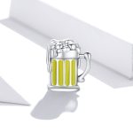 S925 Sterling Silber Bierkrug Perlen DIY Armband Halskette Zubehör – Bild 2