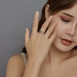 S925 Sterling Silber Moon Cat Frauen Open Ring – Bild 7