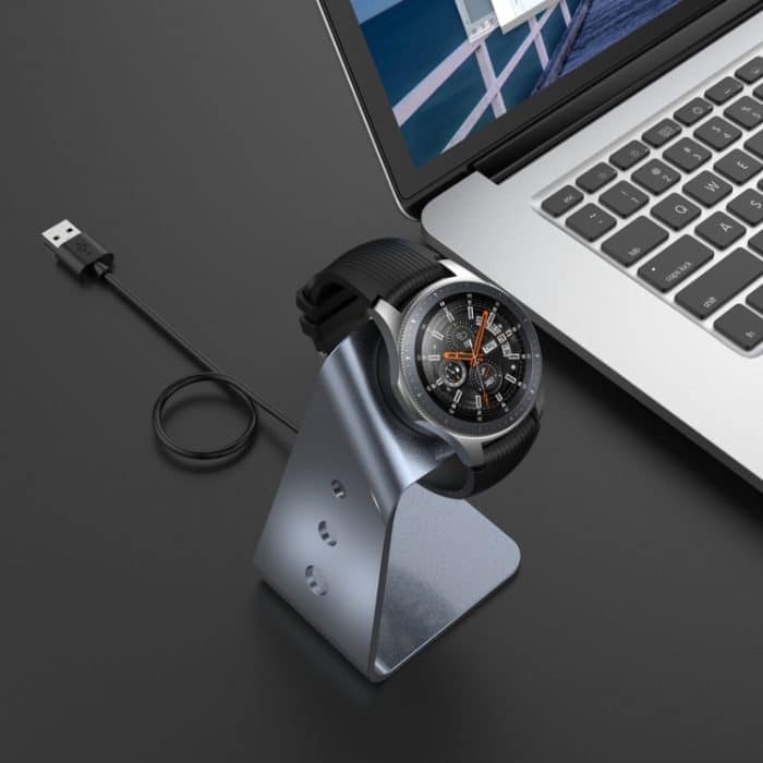 Für Samsung R800 / Galaxy Watch Universeller magnetischer Ladegeräthalter aus Aluminiumlegierung mit Chipschutz, unterstützt schnelles Aufladen, For Samsung R800 – Bild 10