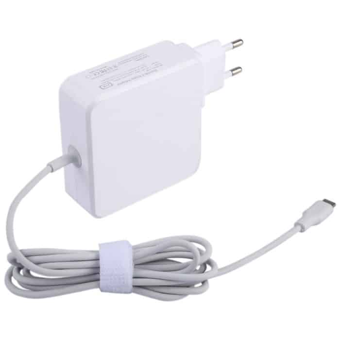 87 W USB-C/Typ-C-Netzteil, tragbares Ladegerät mit 1,8 m Ladekabel, EU-Stecker – Bild 2