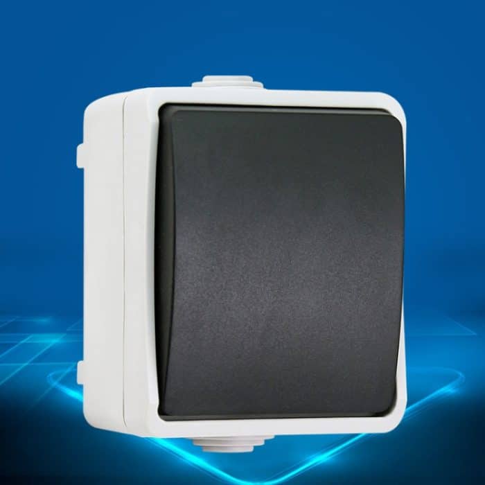 IP44 wasserdichte Küche Badezimmer Einzel Control Switch, EU-Stecker – Bild 4
