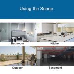 IP44 wasserdichte Küche Badezimmer Einzel Control Switch, EU-Stecker – Bild 7