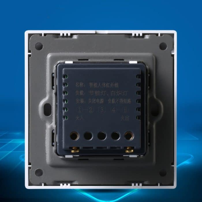 86 Typ Energiesparlampe Infrarotlichtsteuerung Induktionsverzögerung Wandschalter – Bild 6