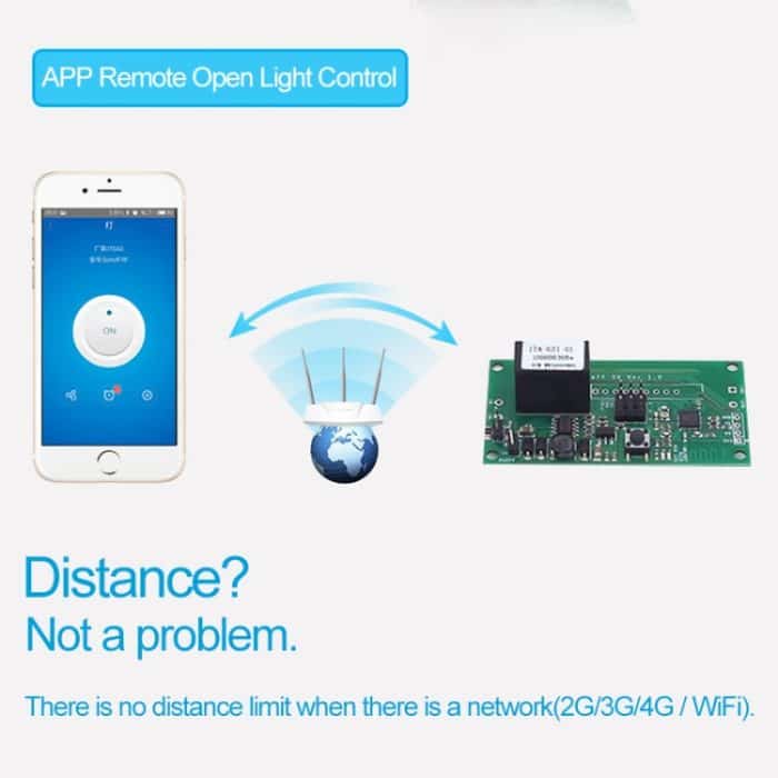 Sonoff SV 10A Einkanal-WLAN-Smart-Switch-Relaismodul für drahtloses Remote-Timing Funktioniert mit Alexa und Google Home, unterstützt iOS und Android, DC 5V-24V – Bild 6