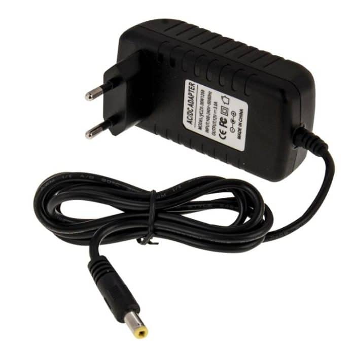 EU Plug AC 100-240V to DC 12V 5A Power Adapter, Tips: 5.5 x 2.1mm, Cable Length: about 1.2m, EU Plug DC 12V 5A – Bild 2