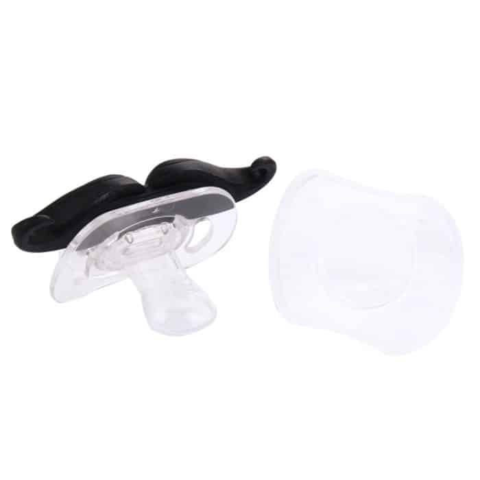 Lustige Säuglingsschnurrbart-Baby-Beschwichtigungsnippel – Bild 5