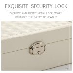 Schmuckschatulle aus Holz für Halsketten und Ringe, großer Schmuckschrank, Geschenkbox – Bild 11