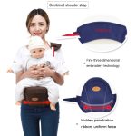 Ergonomische Babytrage mit Hüftsitz für Babys mit reflektierendem Streifen für 0–3 Jahre – Bild 9