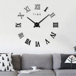 40 Zoll kreative Wohnzimmer-dekorative tickende Wanduhr – Bild 2