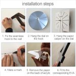 40 Zoll kreative Wohnzimmer-dekorative tickende Wanduhr – Bild 7