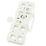 Multifunktionaler großer 3D-LED-Digital-Wandwecker mit Schlummerfunktion, 12/24-Stunden-Anzeige für Zuhause, Küche, Büro, DC 5 V, CE-zertifiziert, White Body Green Characters, White Body Blue Characters, White Body Red Characters... – Bild 5