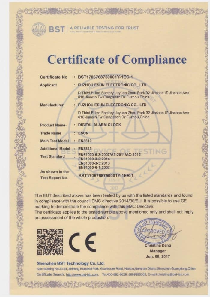 Multifunktionaler großer 3D-LED-Digital-Wandwecker mit Schlummerfunktion, 12/24-Stunden-Anzeige für Zuhause, Küche, Büro, DC 5 V, CE-zertifiziert, White Body Green Characters, White Body Blue Characters, White Body Red Characters... – Bild 10