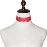 3 PCS European and American Style 6 Lagen Flanell Halskette Kragen, zufällige Farblieferung – Bild 7