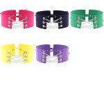 2 PCS Europäische und Amerikanische Einfache Kragen Mode Weibliche Samt Band Kragen Knochen Halskette, Zufällige Farblieferung – Bild 5