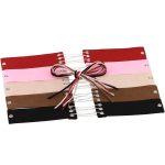 2 PCS Europäische und Amerikanische Einfache Kragen Mode Weibliche Samt Band Kragen Knochen Halskette, Zufällige Farblieferung – Bild 9