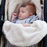 Dicke Baby Swaddle Wrap Stricken Umschlag Schlafsack Neugeborenen Warme Bänder Indoor Infant Kinderwagen Schlafsack – Bild 8