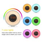 Multifunktions-LED-Touch-Wecker mit intelligentem Wecklicht und UKW-Radio – Bild 5