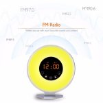 Multifunktions-LED-Touch-Wecker mit intelligentem Wecklicht und UKW-Radio – Bild 6